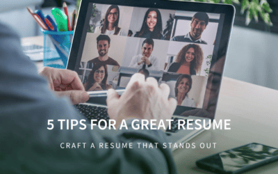 5 Tips for a great resume